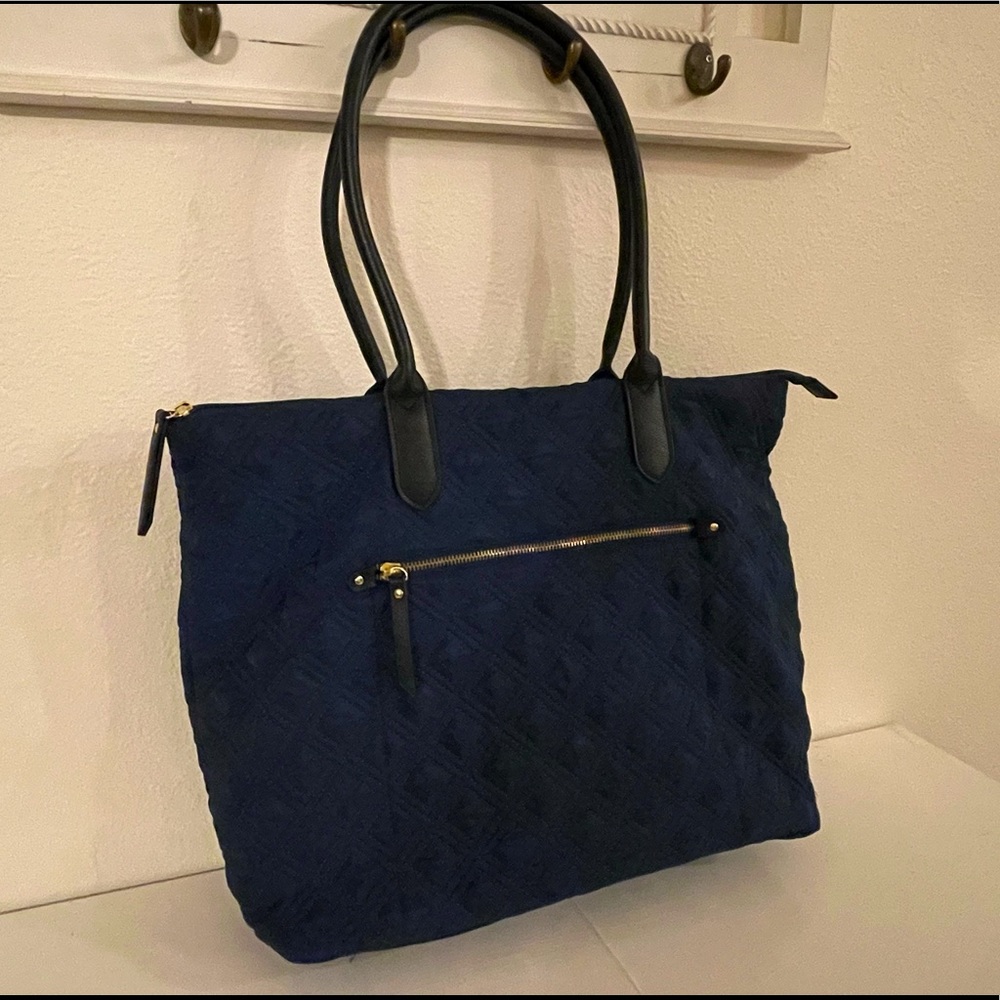 Blue laptop bag